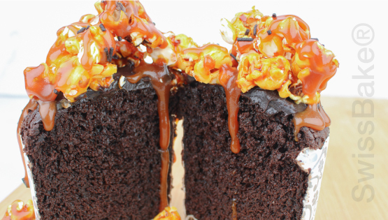 How to make Brownie Cupcakes With Salted Caramel Popcorn